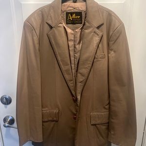 Leather Blazer
